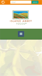 Mobile Screenshot of islandabbeyfoods.com